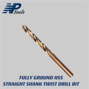 Πλήρως γειωμένο τρυπάνι HSS ίσιο στέλεχος